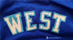 Maillot NBA Pas Cher Los Angeles Lakers Jerry West 44 Bleu