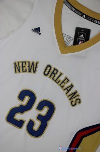Maillot NBA Pas Cher New Orleans Pelicans Junior Anthony Davis 23 Blanc
