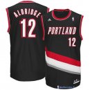 Maillot NBA Pas Cher Portland Trail Blazers LaMarcus Aldridge 12 Noir