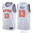 Maillot NBA Pas Cher New York Knicks Joakim Noah 13 Blanc Statement 2017/18