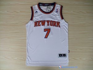 Maillot NBA Pas Cher New York Knicks Carmelo Anthony 7 Blanc