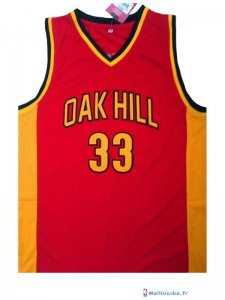 Maillot NCAA Pas Cher Oak Hill Kevin Durant 33 Rouge