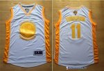 Maillot NBA Pas Cher Golden State Warriors Klay Thompson 11 Or