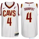 Maillot NBA Pas Cher Cleveland Cavaliers Iman Shumpert 4 Blanc 2017/18