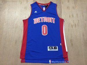 Maillot NBA Pas Cher Detroit Pistons Andre Drummond 0 Bleu