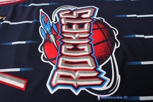 Maillot NBA Pas Cher Houston Rockets Jeremy Lin 7 Retro Bleu