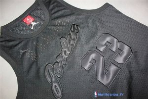 Maillot NBA Pas Cher Chicago Bulls Michael Jordan 23 Retro Noir