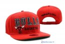 Bonnet NBA Chicago Bulls 2016 Rouge