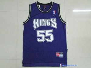 Maillot NBA Pas Cher Sacramento Kings Jason Williams 55 Pourpre