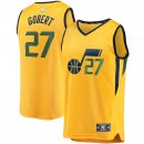 Utah Jazz Rudy Gobert Fanatics Branded Gold Fast Break Player Jersey - Statement Edition