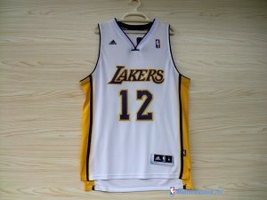 Maillot NBA Pas Cher Los Angeles Lakers Dwight Howard 12 Blanc