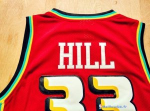 Maillot NBA Pas Cher Detroit Pistons Grant Hill 33 Rose