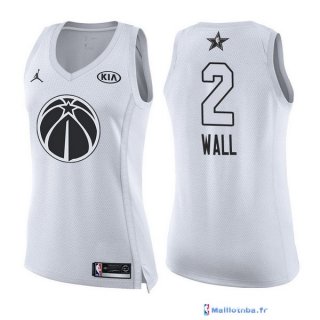 Maillot NBA Pas Cher All Star 2018 Femme John Wall 2 Blanc