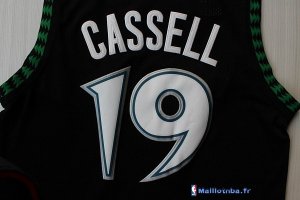 Maillot NBA Pas Cher Minnesota Timberwolves Sam Cassell 19 Retro Noir