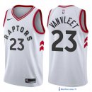 Maillot NBA Pas Cher Toronto Raptors Fred VanVleet 23 Blanc Association 2017/18