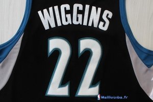 Maillot NBA Pas Cher Minnesota Timberwolves Andrew Wiggins 22 Noir