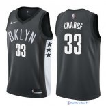 Maillot NBA Pas Cher Brooklyn Nets Allen Crabbe 33 Noir Statement 2017/18