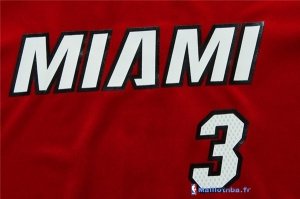 Maillot NBA Pas Cher Miami Heat Femme Dwyane Wadet 3 Rouge