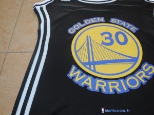 Maillot NBA Pas Cher Golden State Warriors Femme Stephen Curry 30 Noir