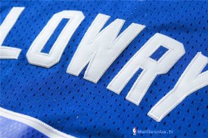 Maillot NBA Pas Cher Toronto Raptors Kyle Lowry 7 Bleu