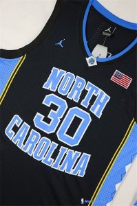 Maillot NCAA Pas Cher North Carolina Rasheed Wallace 30 Noir