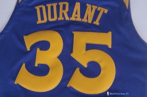 Maillot NBA Pas Cher Golden State Warriors Kevin Durant 35 Bleu 2017/18