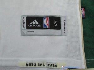 Maillot NBA Pas Cher Milwaukee Bucks Giannis Antetokounmpo 34 Blanc