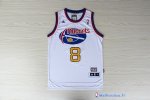 Maillot ABA Pas Cher Denver Nuggets Gallinari 8 Blanc