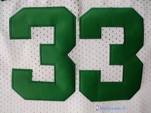 Maillot NBA Pas Cher Boston Celtics Larry Joe 33 Bird Blanc