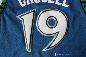 Maillot NBA Pas Cher Minnesota Timberwolves Sam Cassell 19 Retro Bleu