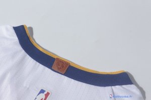 Maillot NBA Pas Cher Golden State Warriors Stephen Curry 30 Blanc 2017/18