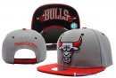 Bonnet NBA Chicago Bulls 2016 Gris Rouge 2
