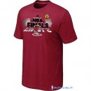 T-Shirt NBA Pas Cher Miami Heat Bordeaux 1