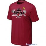 T-Shirt NBA Pas Cher Miami Heat Bordeaux 1