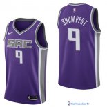 Maillot NBA Pas Cher Sacramento Kings Iman Shumpert 9 Purpura Icon 2017/18