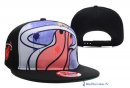 Bonnet NBA Miami Heat 2016 Noir Pourpre