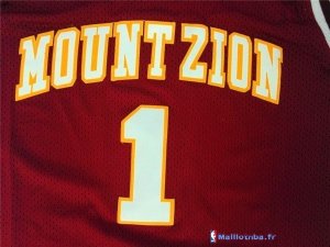 Maillot NCAA Pas Cher Mountzion Tracy McGrady 1 Rouge