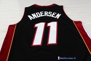 Maillot NBA Pas Cher Miami Heat Chris Andersen 11 Noir Rouge