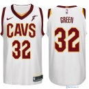 Maillot NBA Pas Cher Cleveland Cavaliers Jeff Green 32 Blanc 2017/18