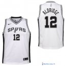 Maillot NBA Pas Cher San Antonio Spurs Junior LaMarcus Aldridge 12 Blanc Association 2017/18