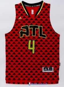 Maillot NBA Pas Cher Atlanta Hawks Paul Millsap 4 Rouge