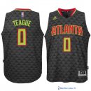 Maillot NBA Pas Cher Atlanta Hawks Jeff Teague 0 Noir