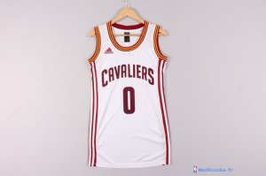 Maillot NBA Pas Cher Cleveland Cavaliers Femme Kevin Love 0 Blanc