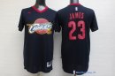 Maillot NBA Pas Cher MC Cleveland Cavaliers LeBron James 23 Bleu