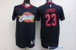 Maillot NBA Pas Cher MC Cleveland Cavaliers LeBron James 23 Bleu