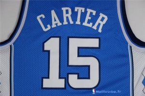 Maillot NCAA Pas Cher North Carolina Vince Carter 15 Bleu