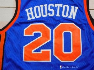 Maillot NBA Pas Cher New York Knicks Allan Houston 20 Bleu