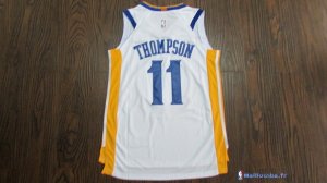 Maillot NBA Pas Cher Golden State Warriors Klay Thompson 11 Blanc 2017/18