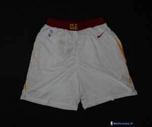 Pantalon NBA Pas Cher Cleveland Cavaliers Nike Blanc