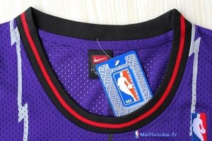 Maillot NBA Pas Cher Toronto Raptors Vince Carter 15 Retro Pourpre